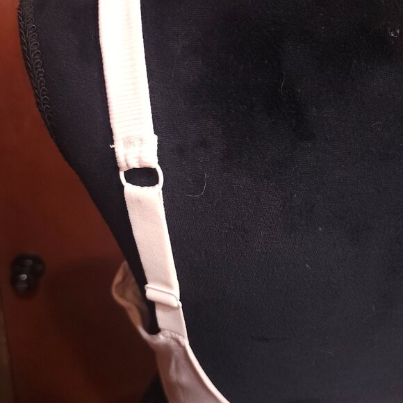 Hanes HU02/HB02 Underwire Bra Low-Cut T-Shirt Light Pink 36D - Picture 5 of 9